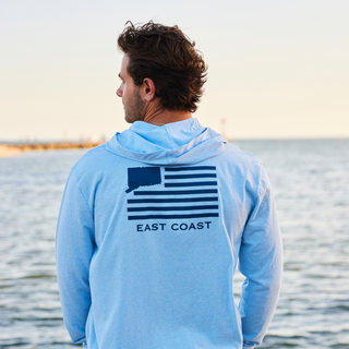 Ultra Soft East Coast Hooded Long Sleeve