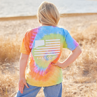 Youth East Coast Tie Dye Tee
