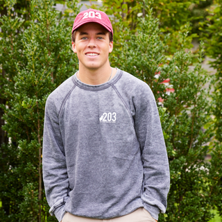 Acid Wash 203 East Coast Crewneck