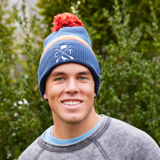 CT Mountain Cuffed Beanie