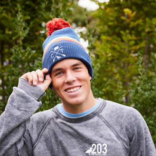 CT Mountain Cuffed Beanie