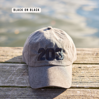 The 203's Classic Embroidered Baseball Cap