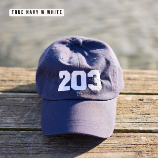 The 203's Classic Embroidered Baseball Cap