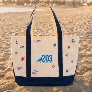203 Coastal Icon Beach Tote