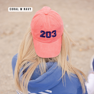 The 203's Classic Embroidered Baseball Cap