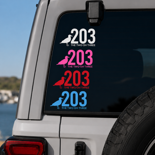 203 Vinyl Decal Stickers