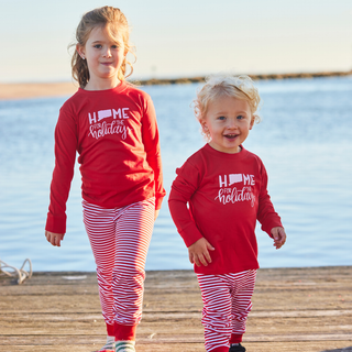 Home for the Holidays Kids PJ Set