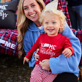 Home for the Holidays Kids PJ Set