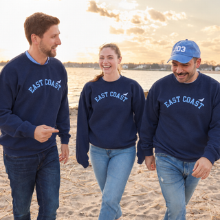 Classic East Coast Navy Crewneck