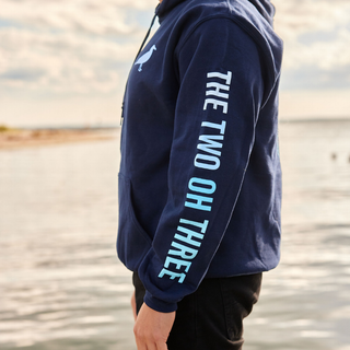 Navy Connecticut Daybreak Hoodie