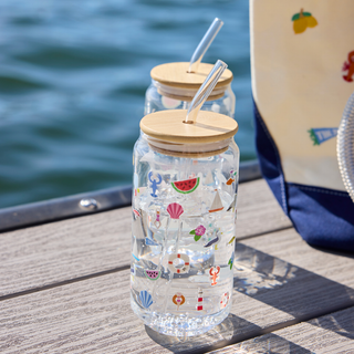 Coastal Icons Glass Tumbler