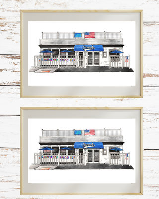 203 X Seagrape Art Print