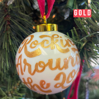 Rockin' Around The 203 Globe Ornaments