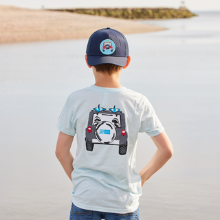 Toddler Ultra-Soft 203 Jeep Tee Ice Blue