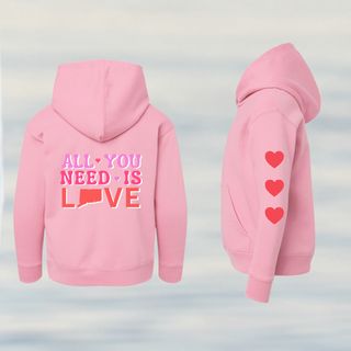 Kids All You Need Is Love Hoodie - The Two Oh Three