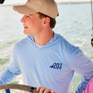 Ultra Soft East Coast Hooded Long Sleeve