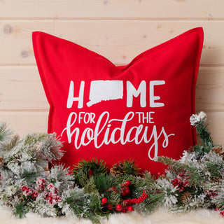 Home For The Holidays Throw Pillow